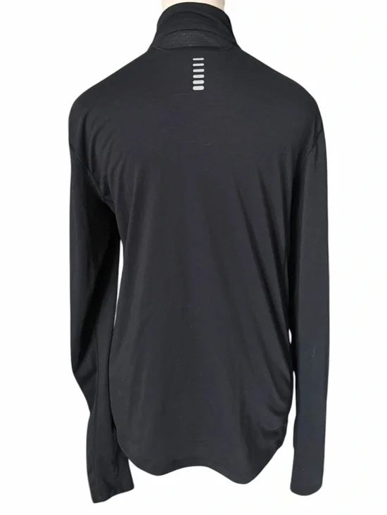 Under Armour Black Run HeatGear 1/4 Zip Fitted Performance Top S - Picture 3 of 7